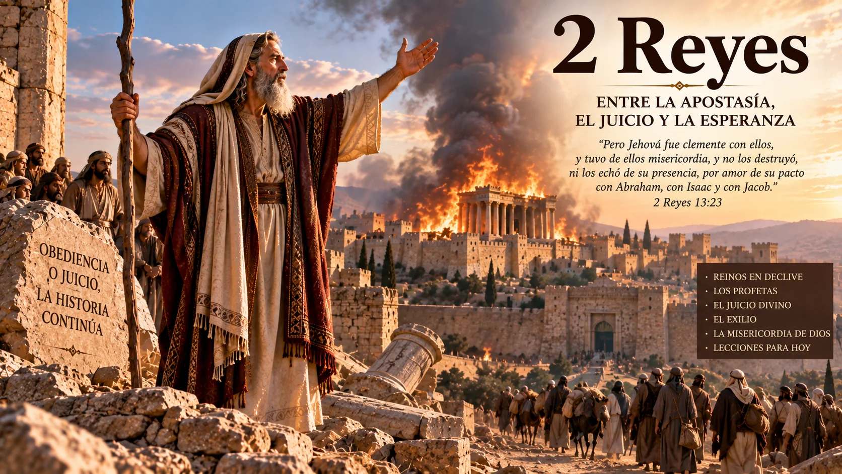 Ilustración temática de 2 Reyes