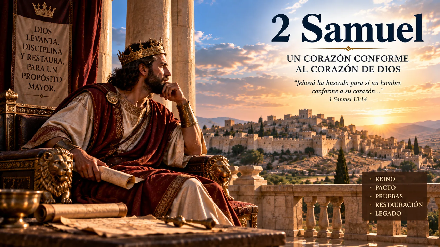 Ilustración temática de 2 Samuel