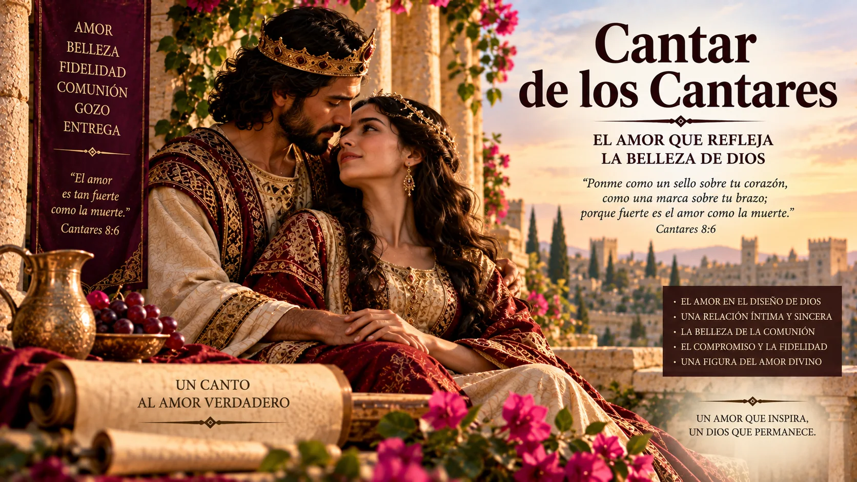 Ilustración temática de Cantares