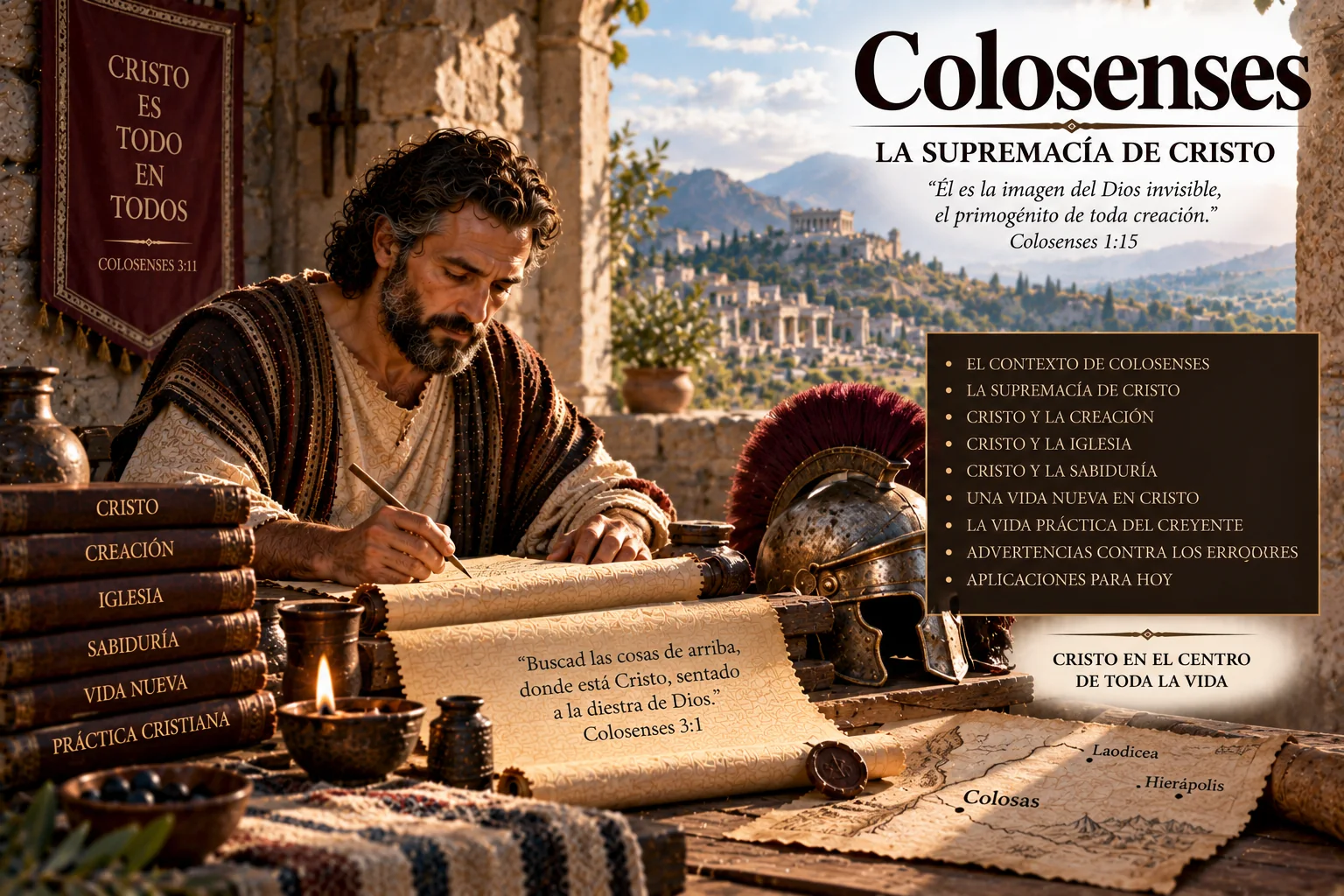 Ilustración temática de Colosenses