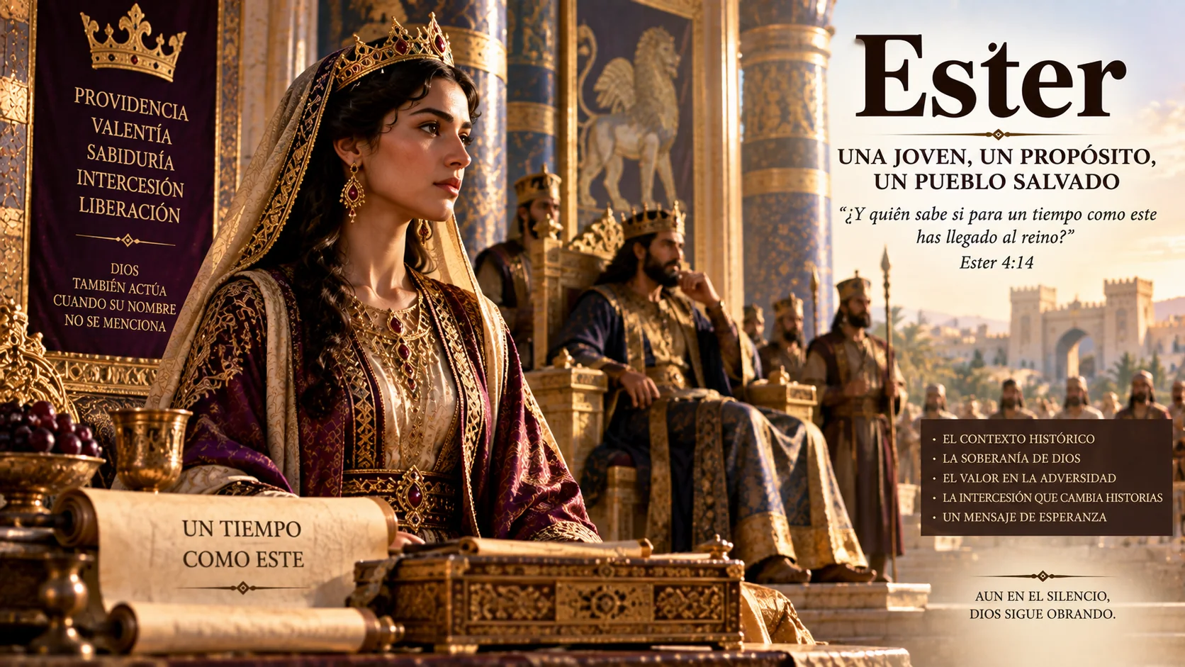 Ilustración temática de Ester