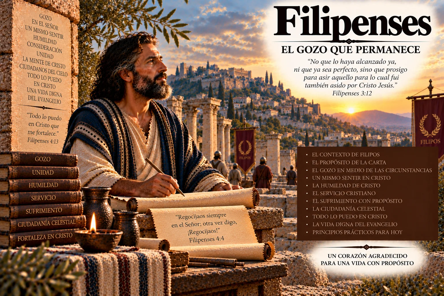 Ilustración temática de Filipenses