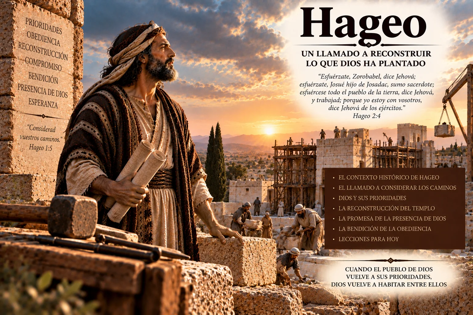 Ilustración temática de Hageo