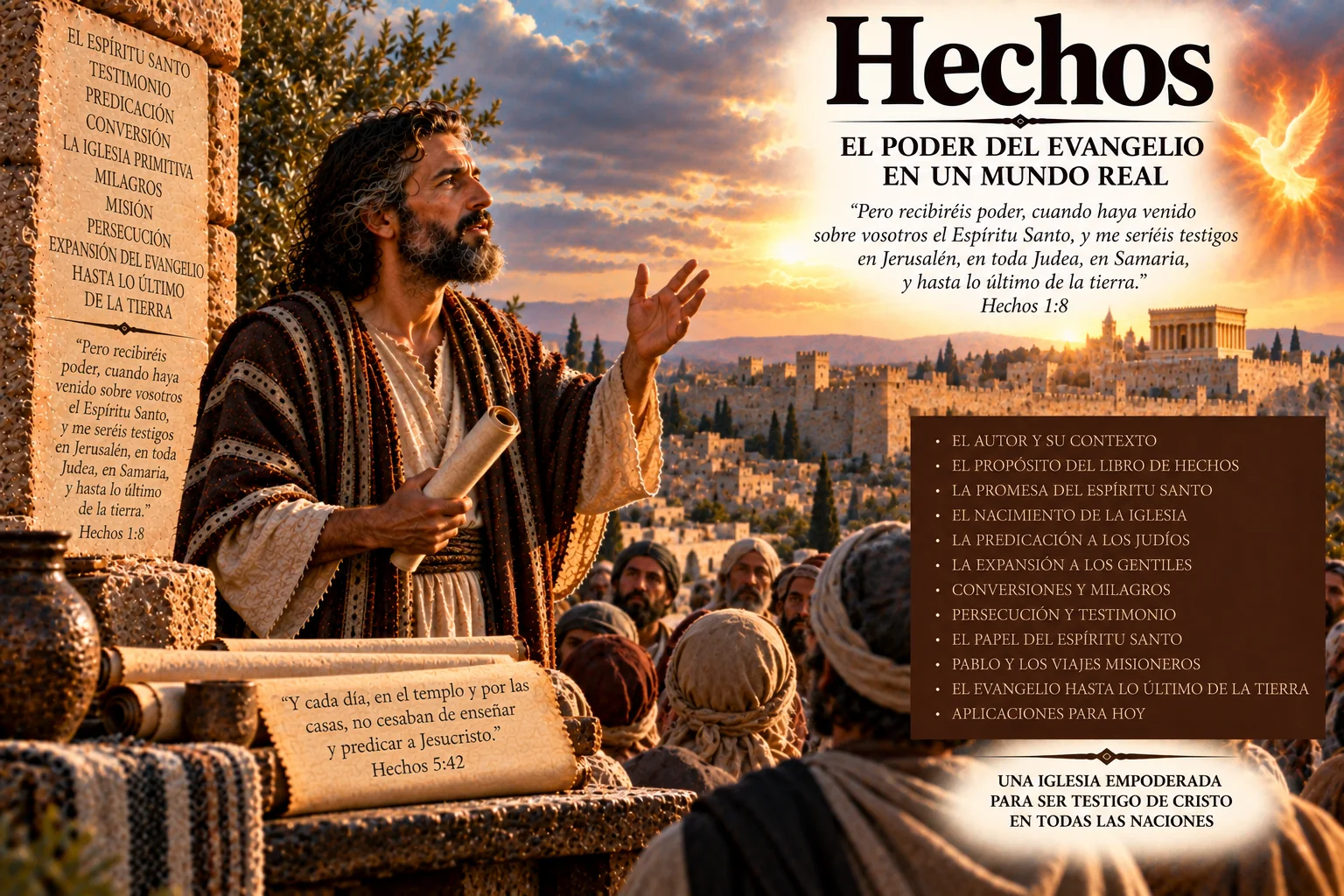 Ilustración temática de Hechos