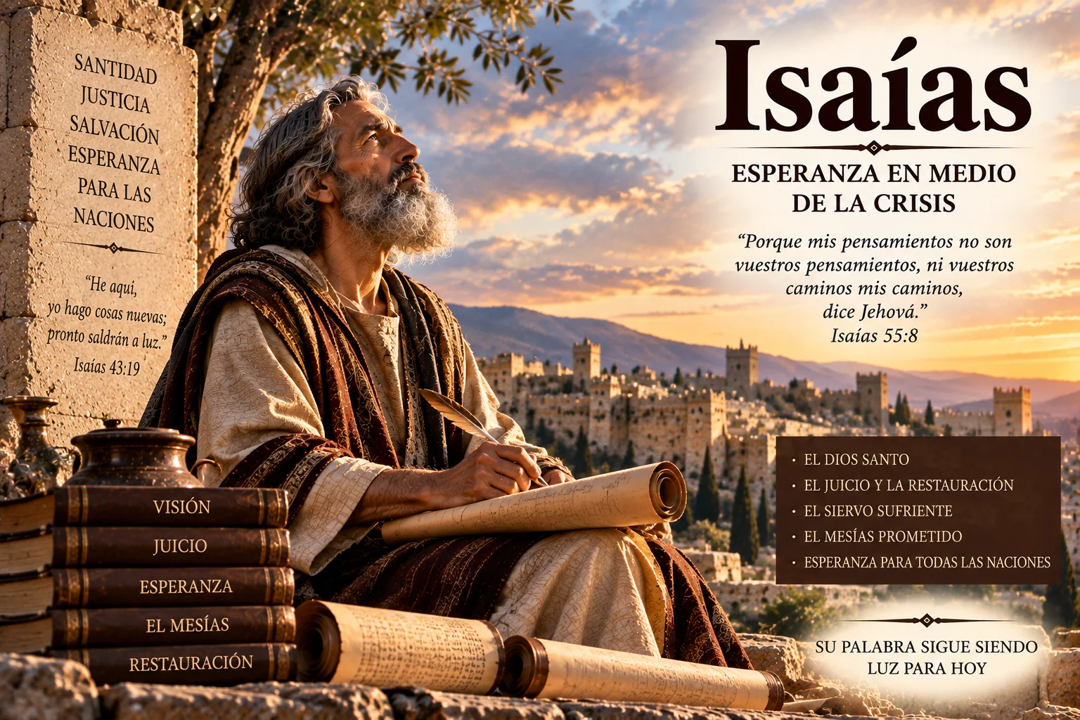 Ilustración temática de Isaías