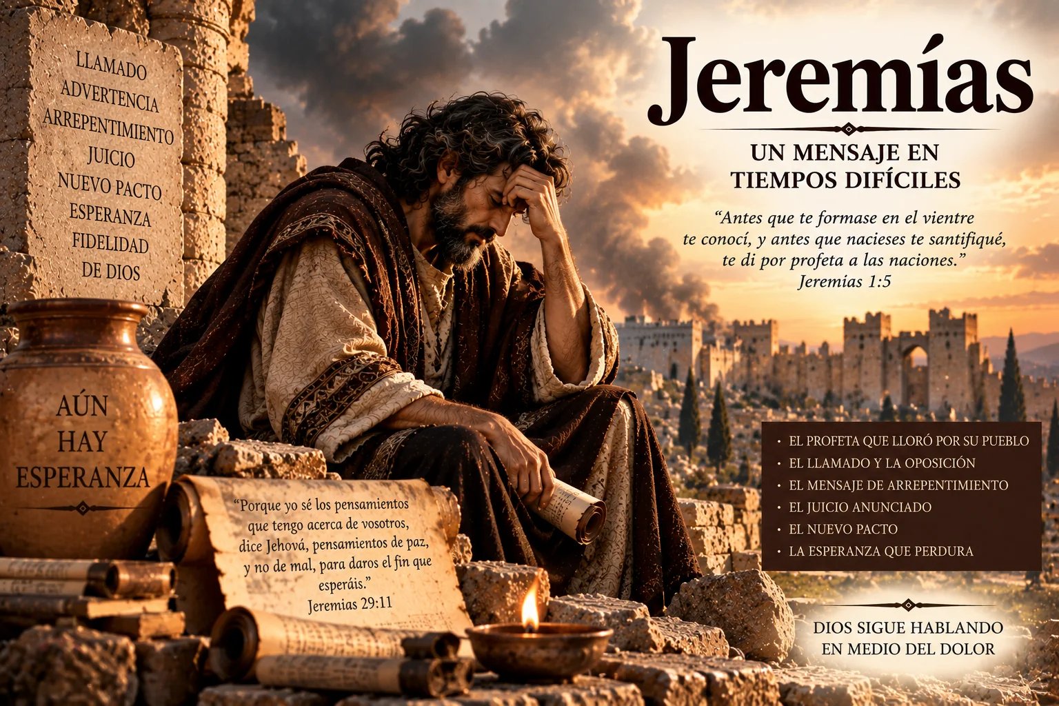 Ilustración temática de Jeremías