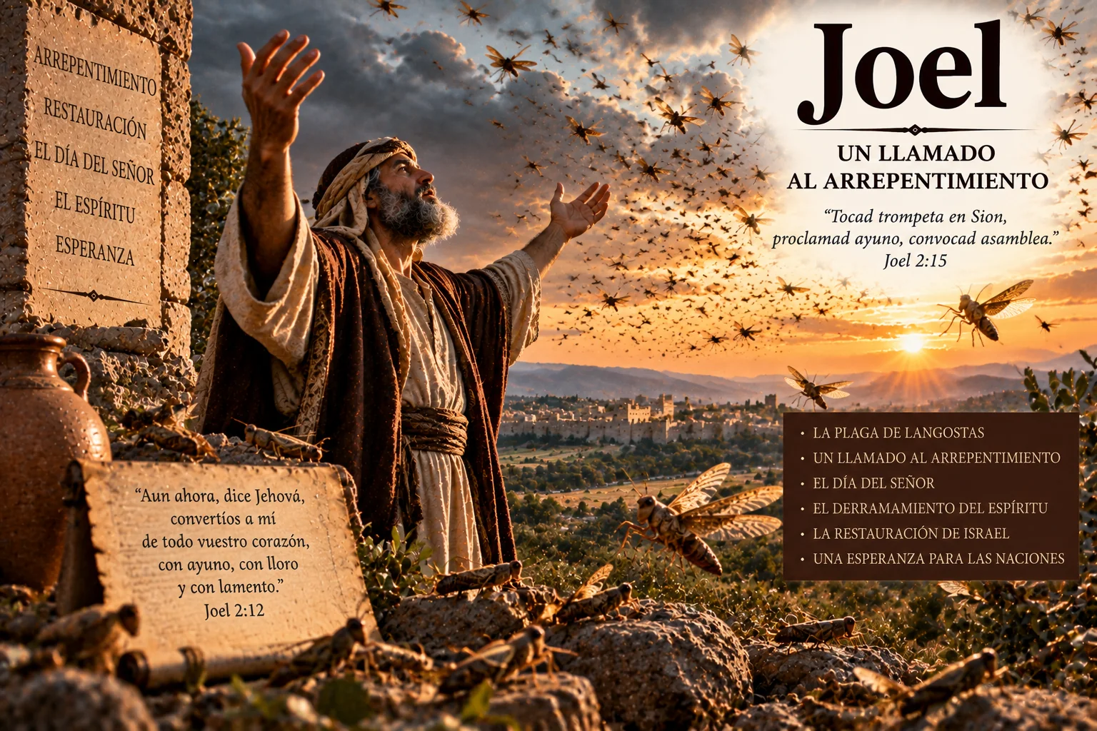 Ilustración temática de Joel