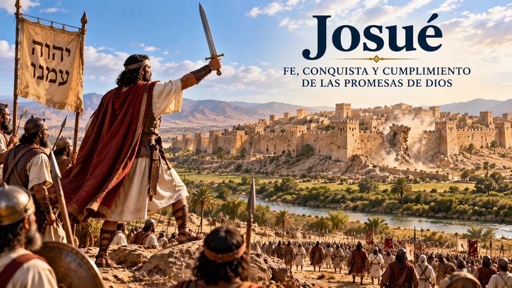 Ilustración temática de Josué