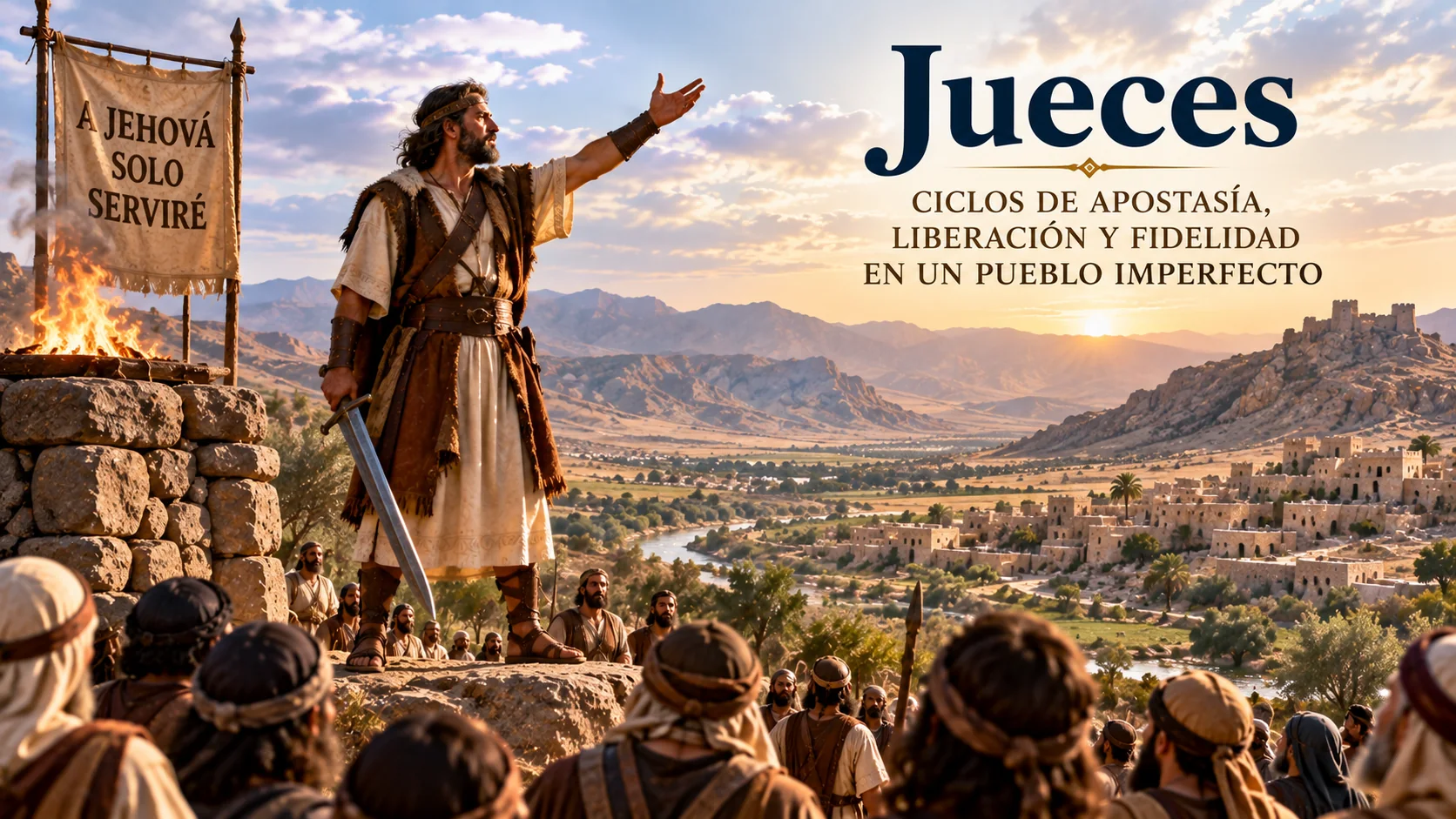 Ilustración temática de Jueces