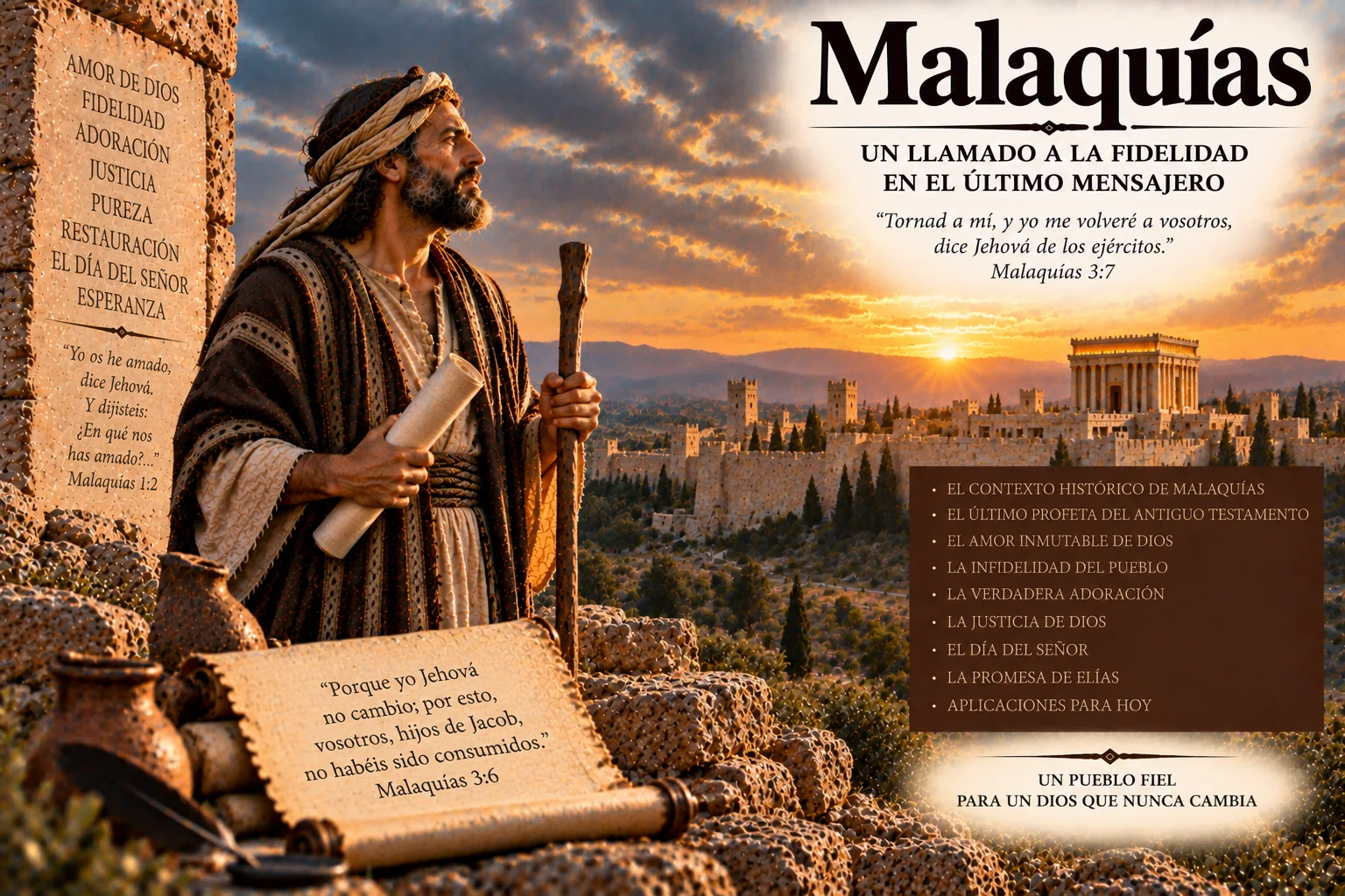 Ilustración temática de Malaquías