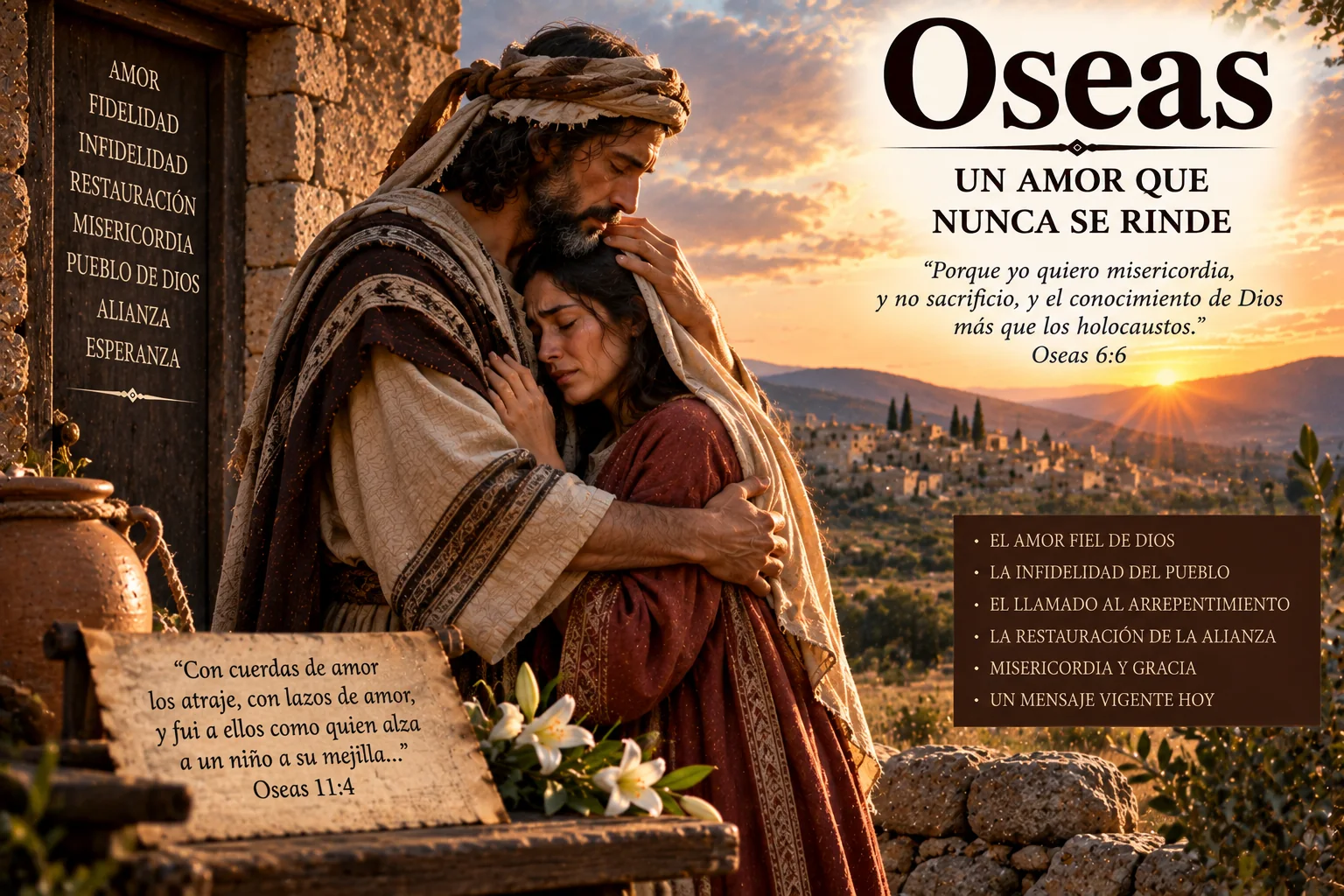 Ilustración temática de Oseas
