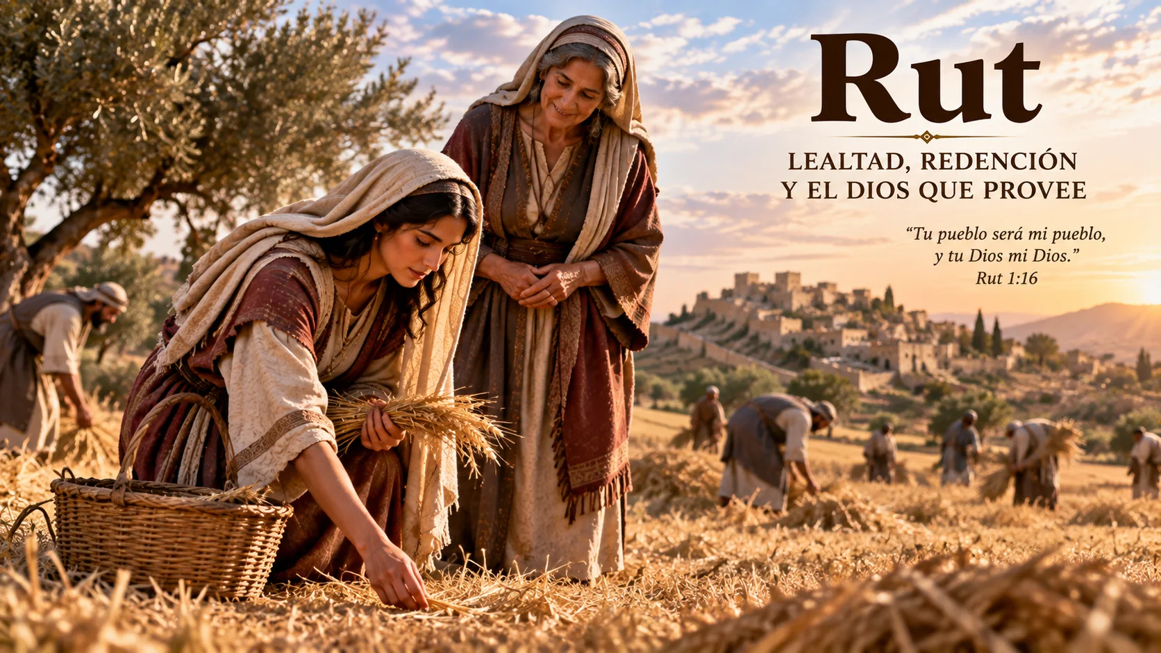 Ilustración temática de Rut