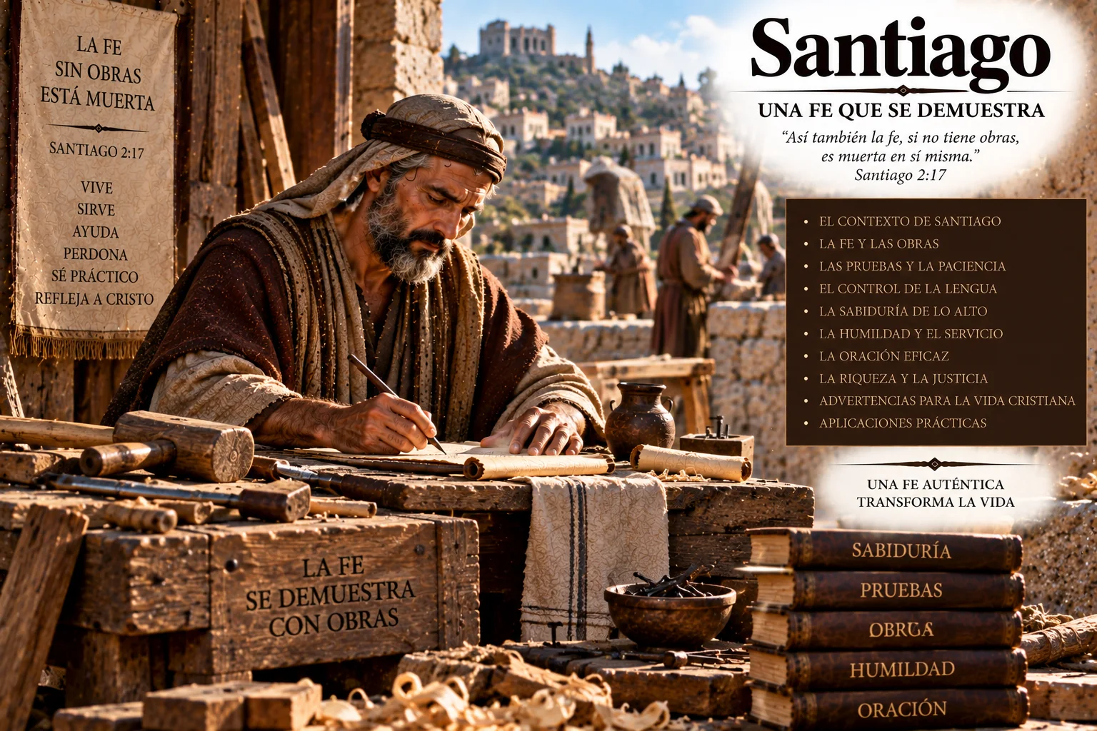Ilustración temática de Santiago