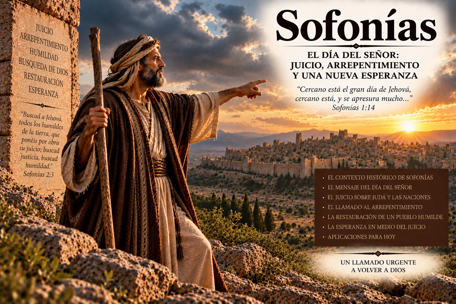 Ilustración temática de Sofonías