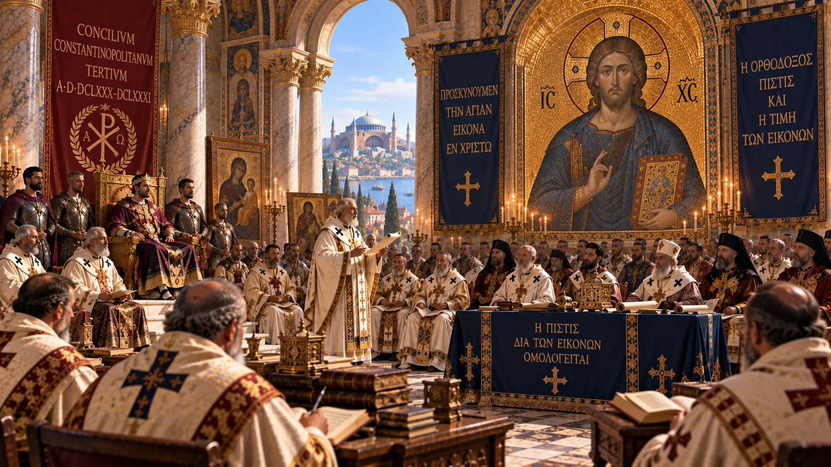Escena temática del Constantinopla III