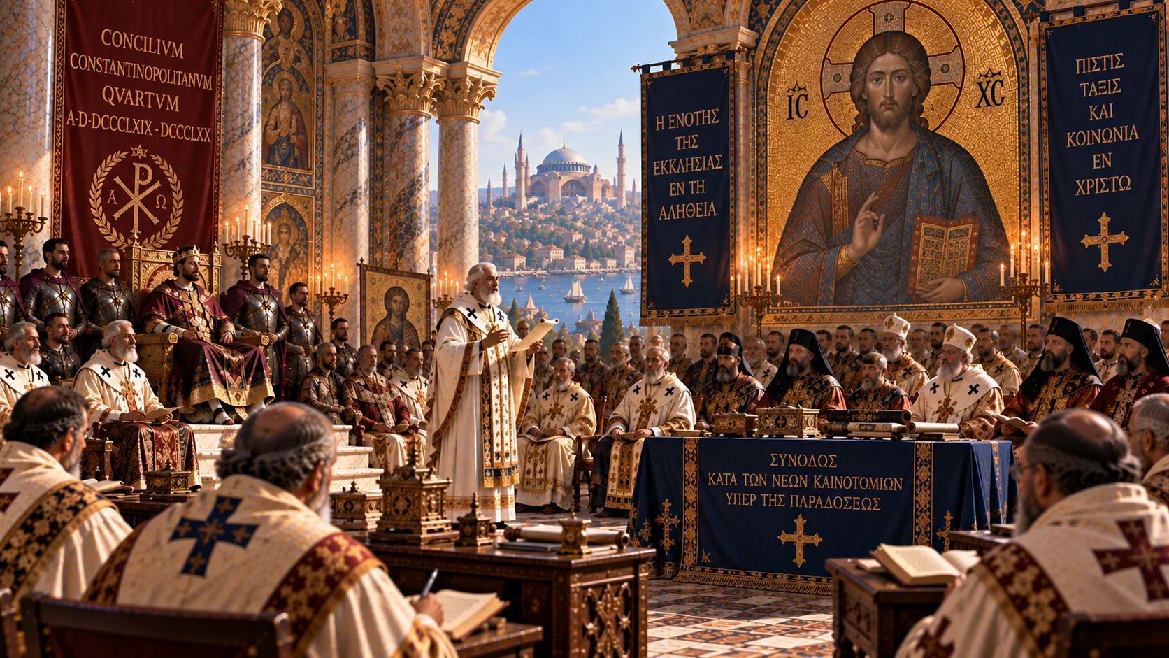 Escena temática del Constantinopla IV