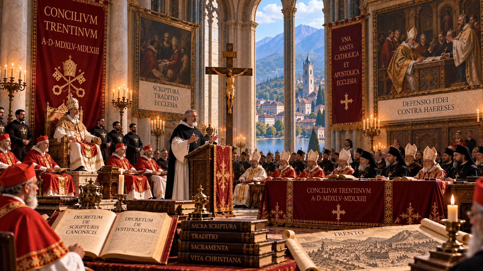 Escena temática del Trento