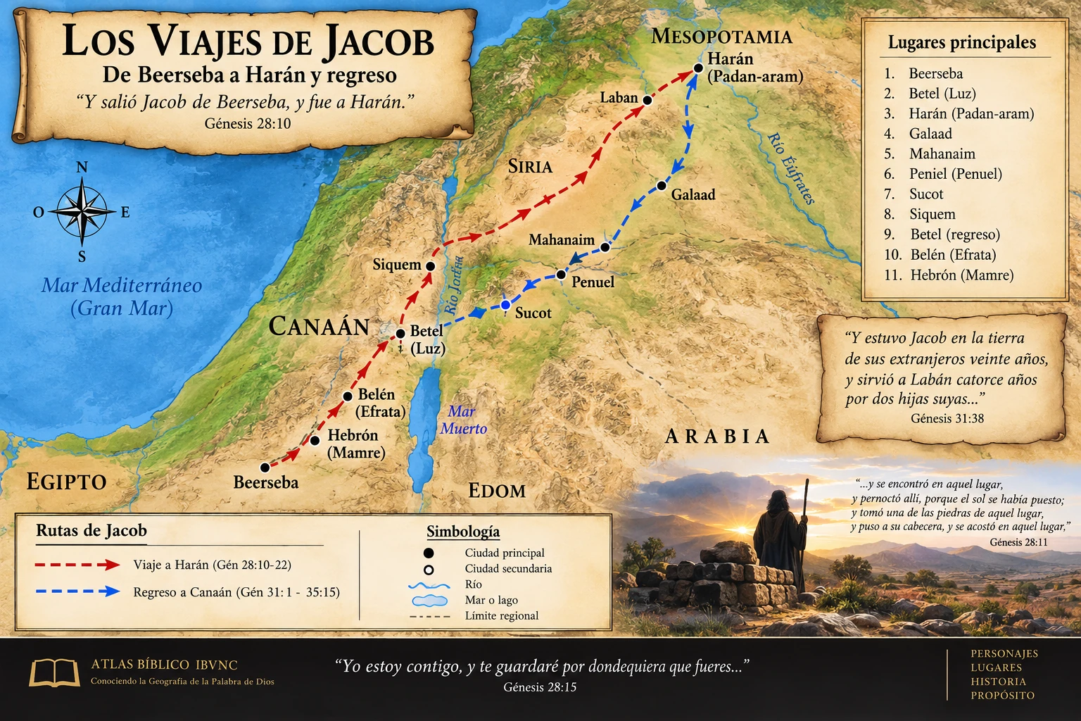 Viajes De Jacob