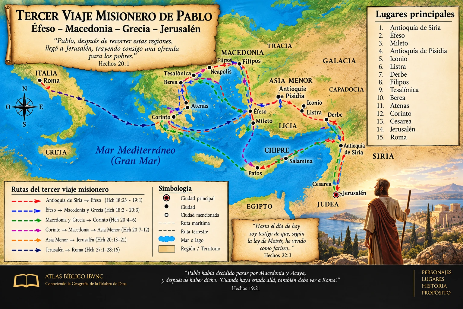 Tercer Viaje Misionero De Pablo